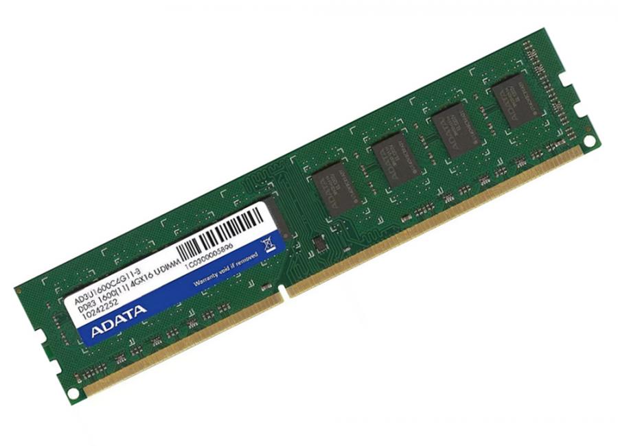   ADATA DDR3, 4 Gb, 1600 MHz