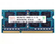 Оперативная память Hynix DDR3, 4 Gb, 1333 MHz для ноутбука