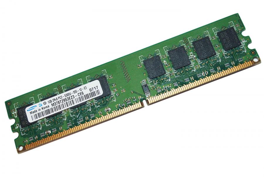   Samsung DDR2, 1 Gb, 667 MHz